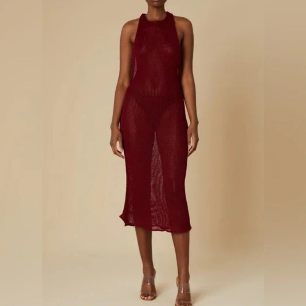 Savannah Morrow The Label Rubina Dress Ruby